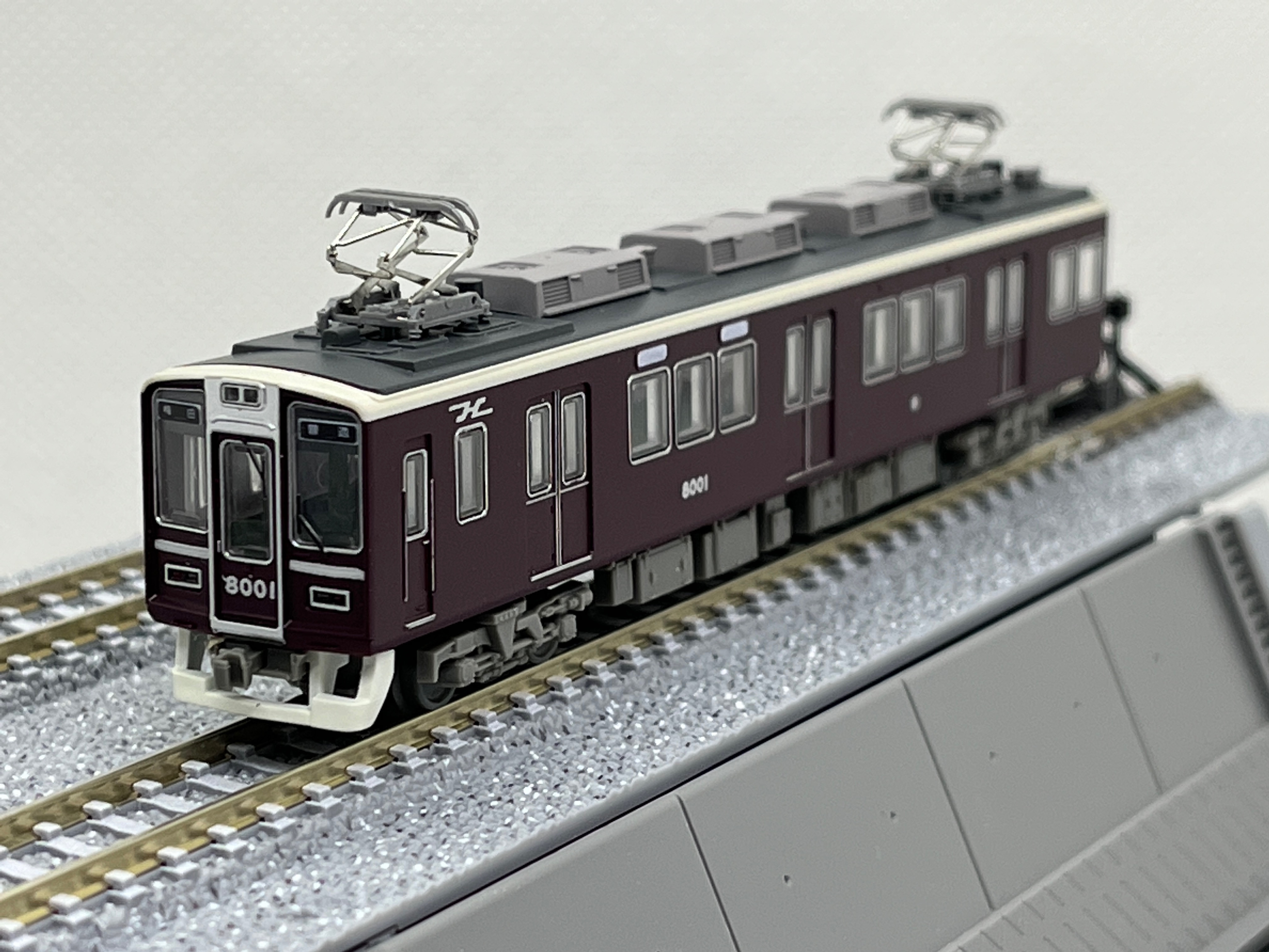 阪急8000系初期車原形（鉄道コレクション）入線レビューと加工 